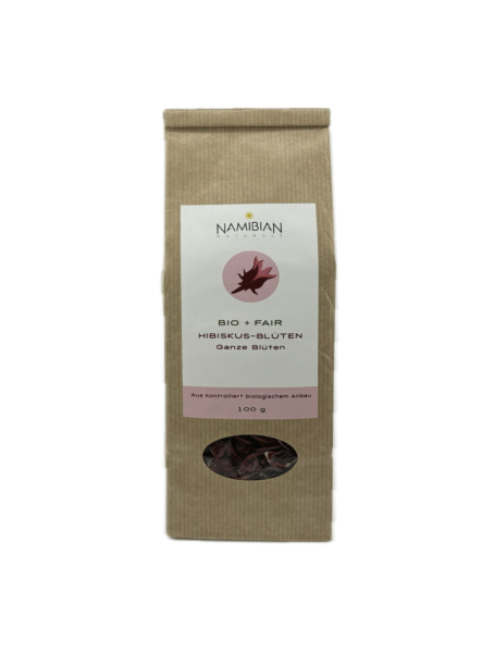 Bio Hibiskus Blüten - 100 g, Fair Trade