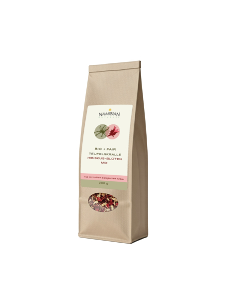 Bio Teufelskralle & Hibiskus Blüten Mix - 200 g, Fair Trade