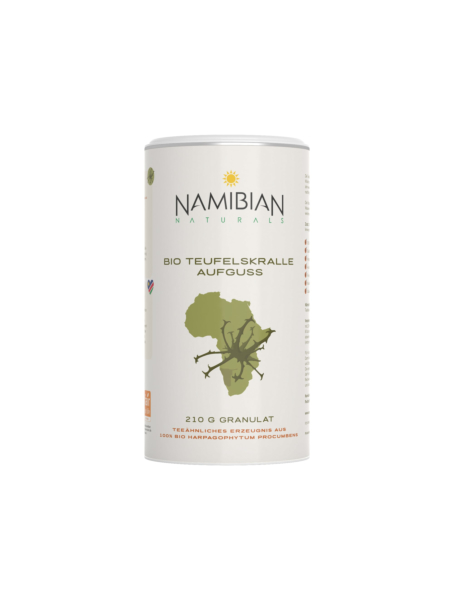 Namibian Naturals Bio Teufelskralle Tee, Aufguss